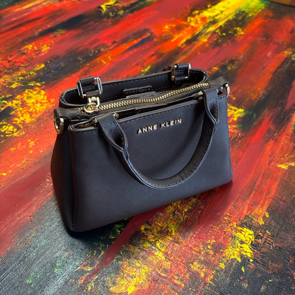 Anne Klein Elegant Brown Satchel